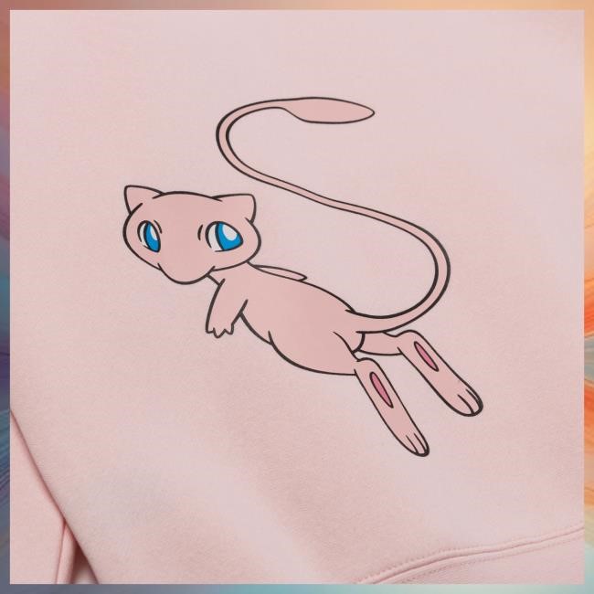Overtime | Pokémon Mew Classic Attractive Hoodie | Buy Official Overtime TV Merch