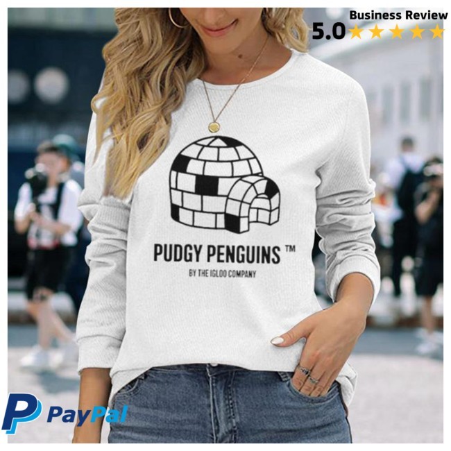 Pudgy Penguins Igloo Long Sleeve Graphic Tee LS Tee Pudgy Penguins Igloo Long Sleeve Graphic Tee L/S Tee