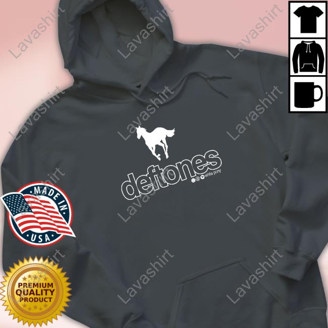 Official Tumblr Zegalba Deftones White Pony Logo Shirt