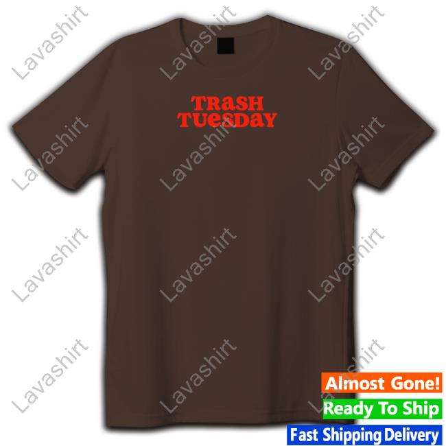 Trash Tuesday Merch Logo Crewneck Sweatshirt Itstrashtuesday