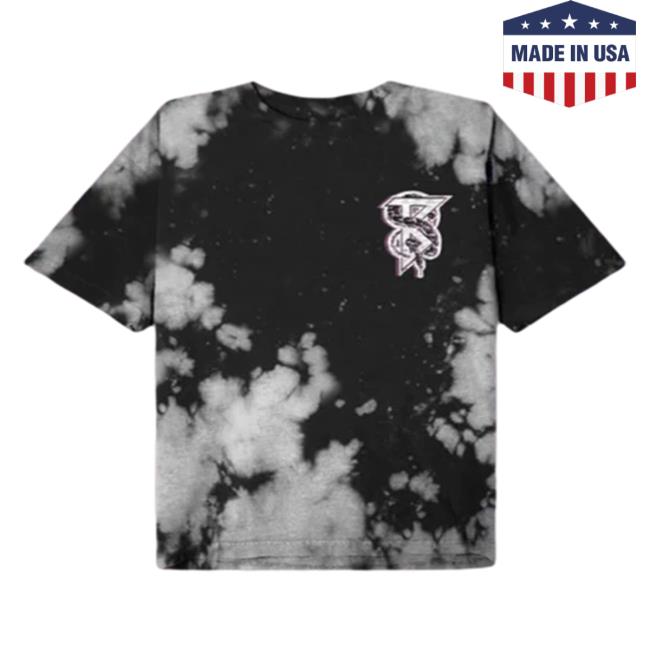 Beartooth Merch Grey Below Dye Shirt