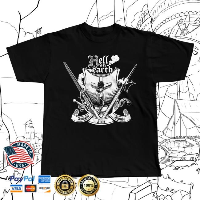 Chapo Trap House Merch Hell on Earth Coat of Arms Top Shirt