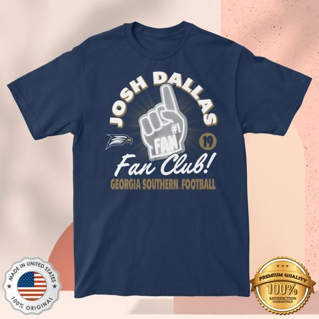 Official NIL Georgia Southern Apparel Navy Fan Club Tee GeorgiaSouthern