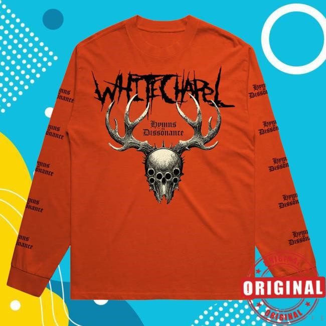 Whitechapel Dissonance Orange L/S Shirt