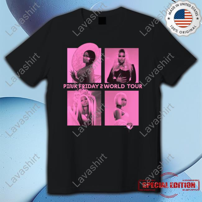 Pink Friday 2 World Tour Shirt New