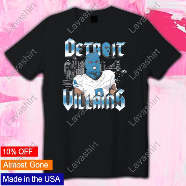 Detroit Apparel 313 Store Detroit Villians Tee Shirt
