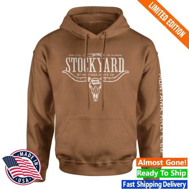 Official Montana Knife Company Stockyard Hoodies - Saddle
