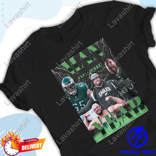Official John Clark Philadelphia Eagles Lane Johnson Man Of The Year Shirt