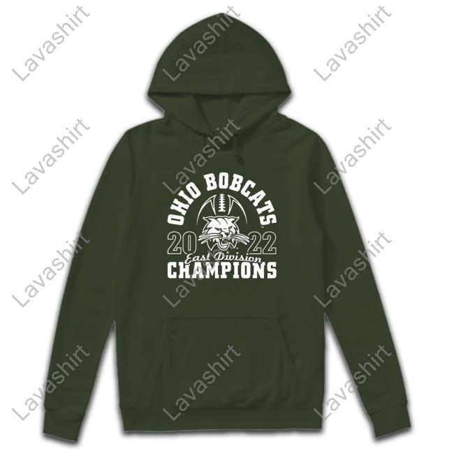 Official Bobcats 2022 East Division Champions Forest Long Sleeve Tee
