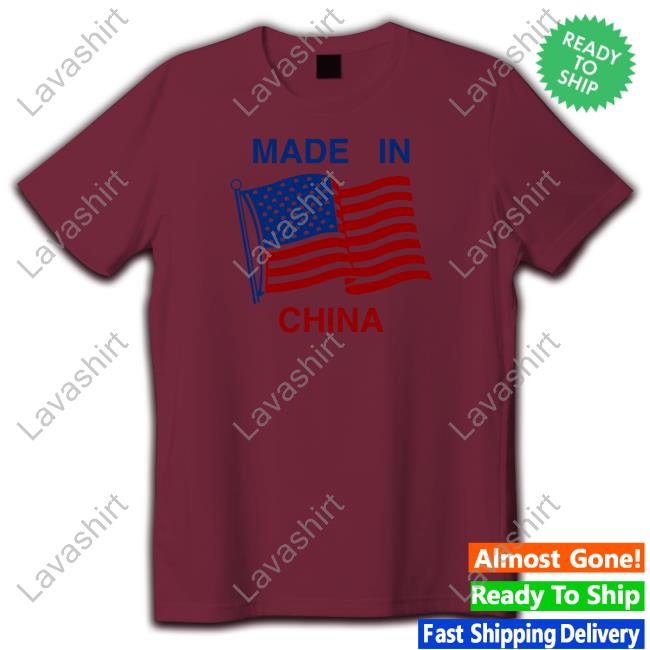 Flag Usa Made In China Tee