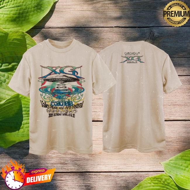 XG Coachella 2025 Valley Music And Arts Festival T Shirt
