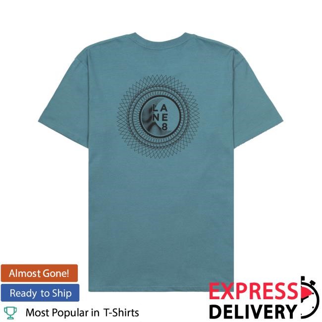 Slate Blue Short Sleeve Tee Lane 8 Merch