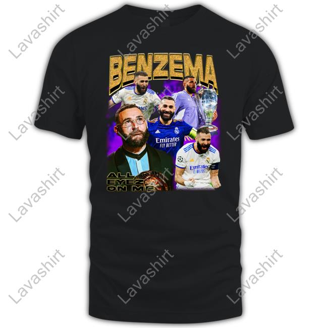 Vinícius Júnior Karim Benzema Ballon D’Or Tee