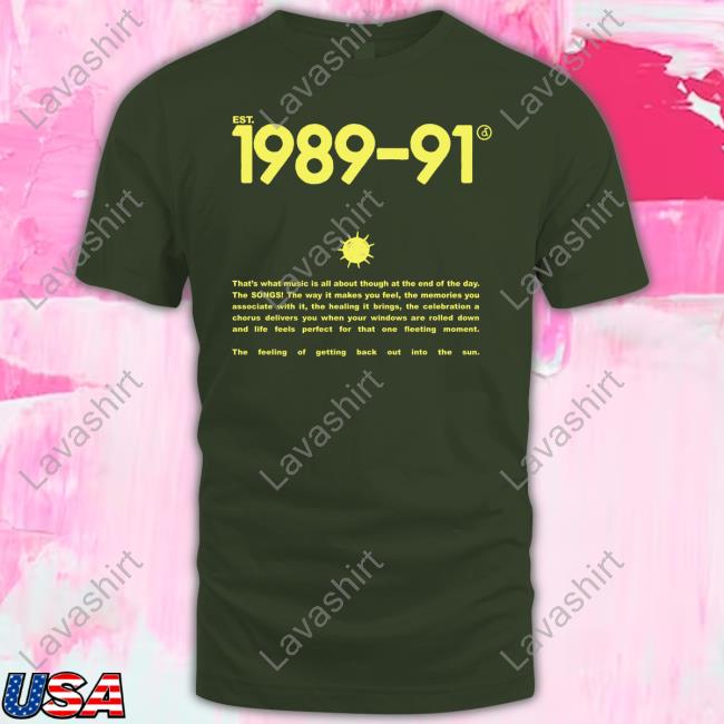 Official Aly And Aj Merch Sportsman Skivvy Established Sage Green Tee Shirt