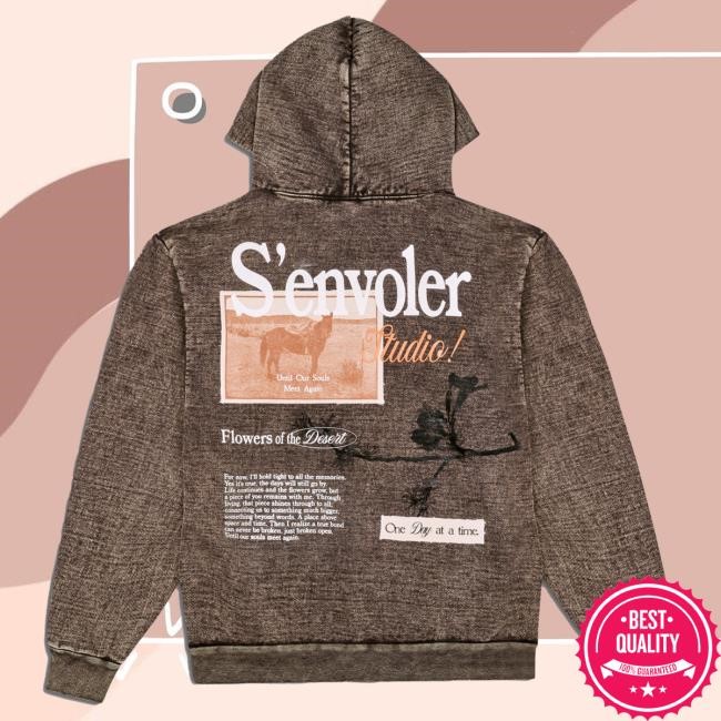 Official Senvoler Store Shop Senvoler Studio Desert Wash Popover Hoodie
