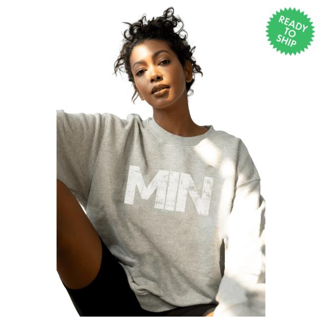 The Official Online Shop Of The Pwhl Minnesota Crewneck Sweatshirt