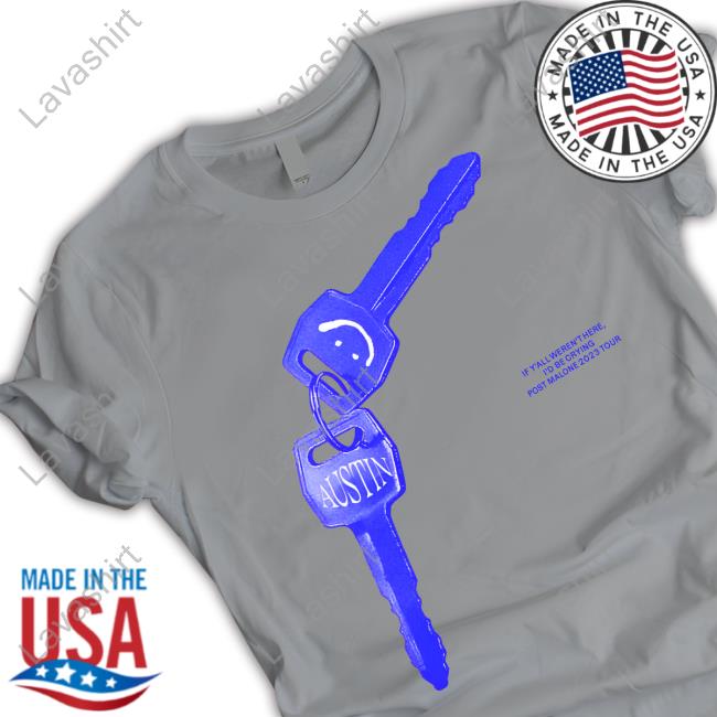 Official Post Malone Austin Keys Tour Crewneck