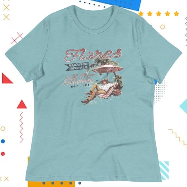 Official Wyatt Flores Merch Shop Wyatt Flores Vacation Cowgirl T-Shirts
