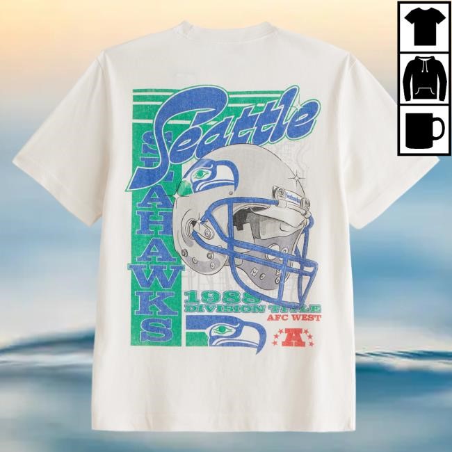 Official Abercrombie And Fitch Seattle Seahawks Graphic Tshirt NFL by Abercrombie