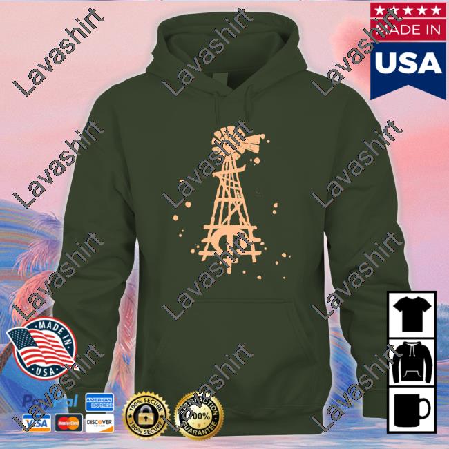 Windmill Logo Charcoal Hoodie Official Windmill Logo Charcoal Long Sleeve T Shirt