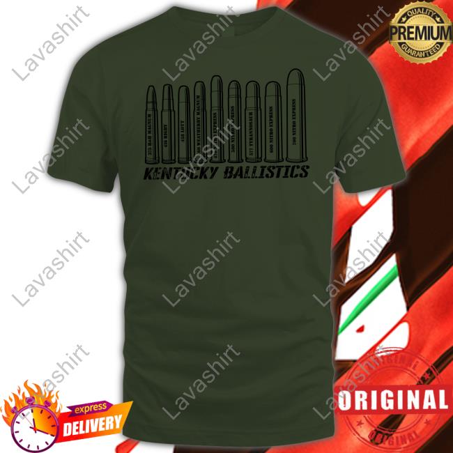 Kentucky Ballistics Merch Kentucky Ballistics Elephant Bullets Tee Shirt Bunkerbranding