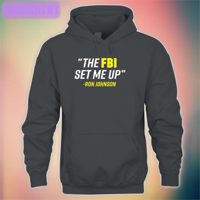 Mandela Barnes Store Ron Johnson The FBI Set Me Up T Shirt