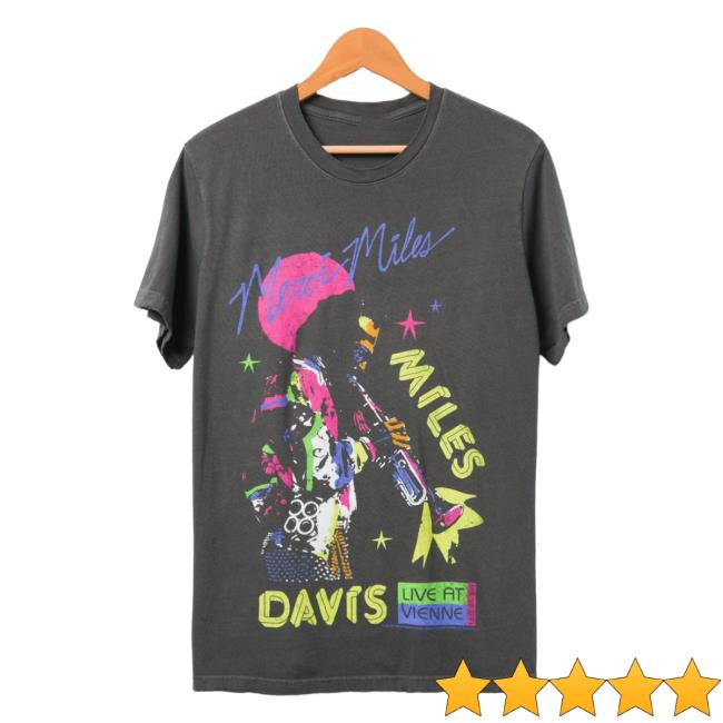 Official Junk Food Apparel Clothing Store Shop Junkfoodclothing Miles Davis Merci Miles Vintage Tee Shirt