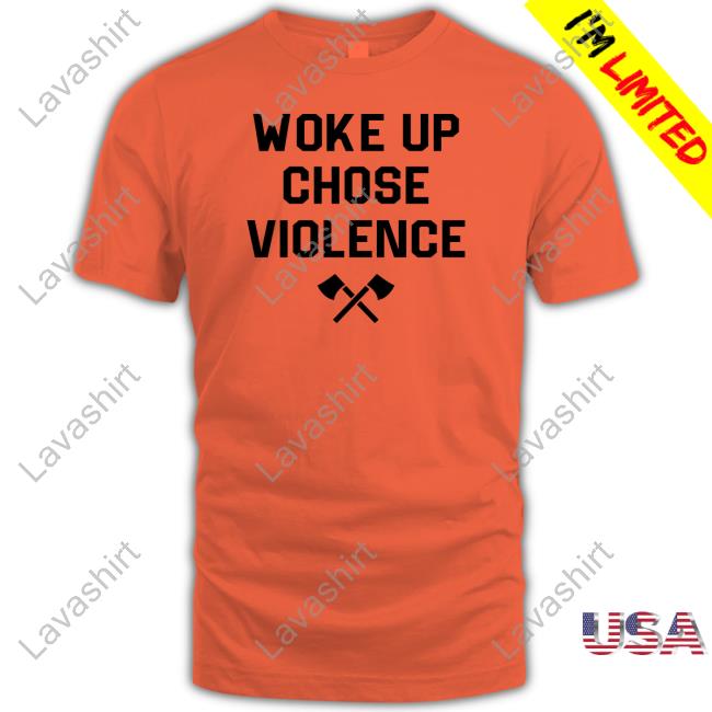 Khanartist Shop Woke Up Chose Violence Shirt YungKhan Tee