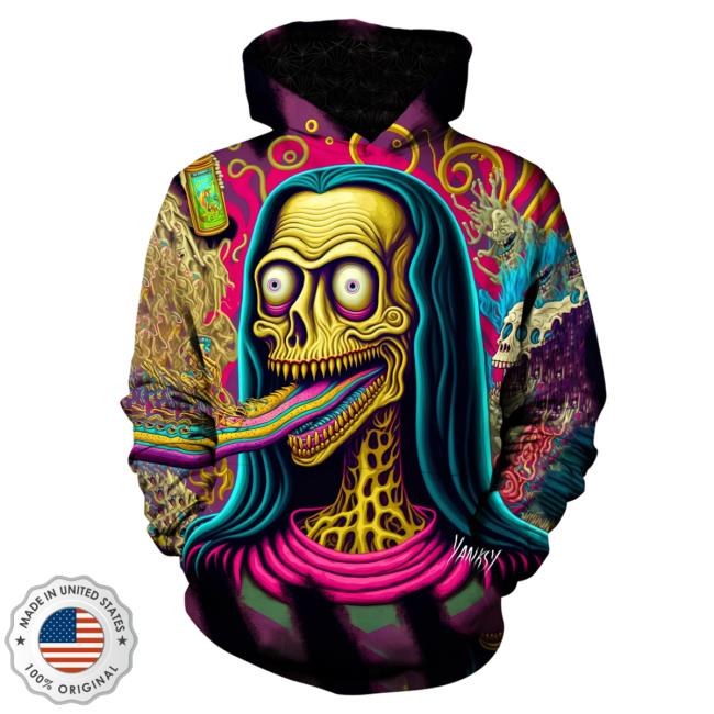 Official Iedm Clothing Omniscient Flock Unisex Sweater 3D All Over Print