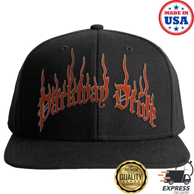 Official Parkway Drive Merch Store Shop Parkway Drive Flame Logo Snapback Hat ParkwayDrive