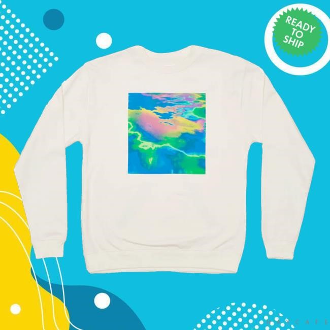 Madeon Official Merch Liquid Rainbow 2024 Crewneck Sweatshirt Madeon Clothing Shop