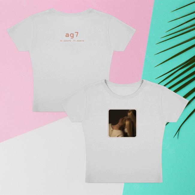 Official Ariana Grande Store Shop Merch Ag7 Cropped Tee