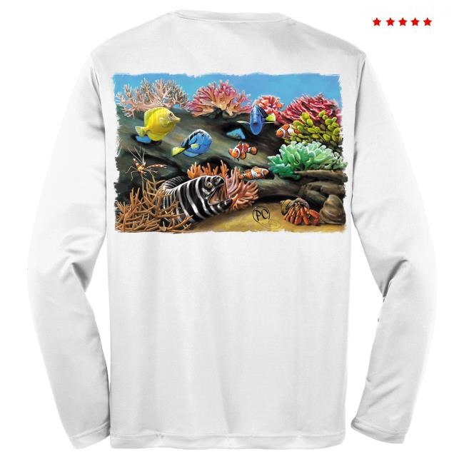 Official Paul Cuffaro Merch Shop Saltwater Reef L/S Paul Cuffaro