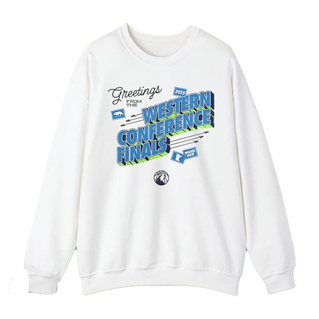 Greetings From The Western Conference Finals Tee Shirt 2025