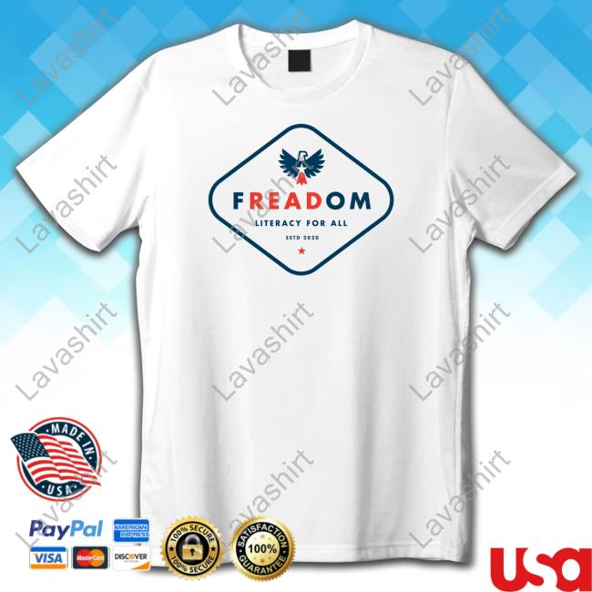 Freadom Literacy For All Estd 2020 T-Shirt