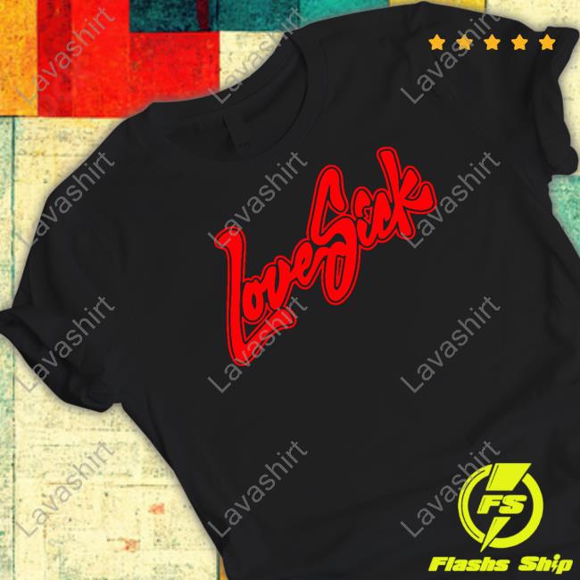 Don Toliver Merch Love Sick Logo Black Shirt