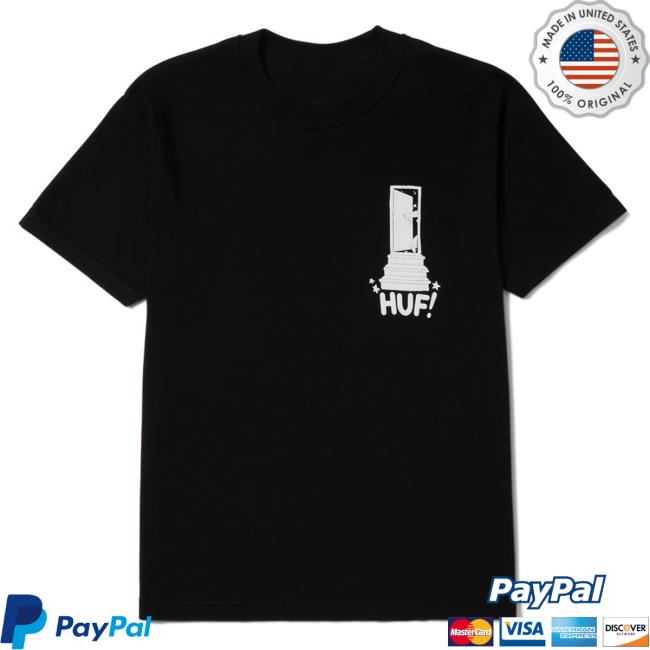 Huf Worldwide Store Shop Cosmic Trip Top Shirt Black Hufworldwide