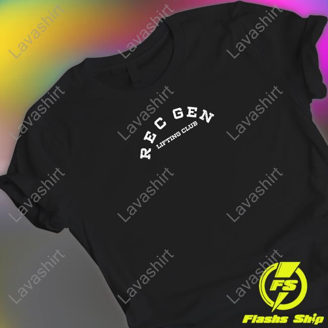 Official Rec Gen Origin Lifting Club T-Shirt