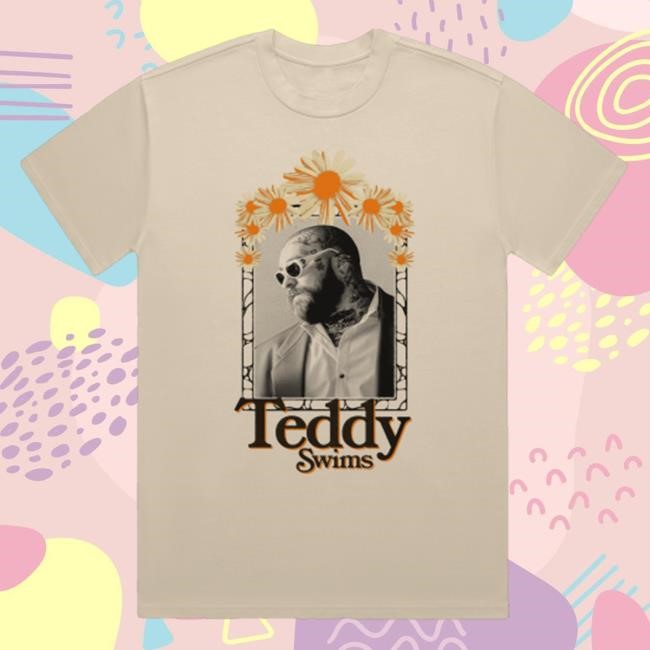 Official Teddy Swims Merch Store Teddy Swims Daisy Photo T Shirt