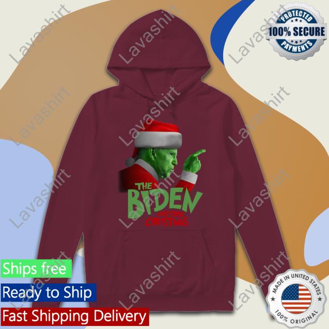 Theofficertatumstore The Officer Tatum Merch Grinch The Biden Who Stole Christmas T Shirt