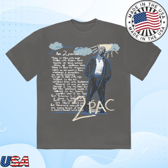 "And 2Morrow" Notebook Shirt - 2PAC Official Store