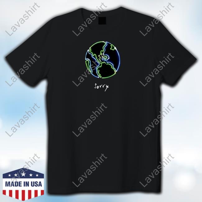 Official Sorry Merch Earth World T-Shirt
