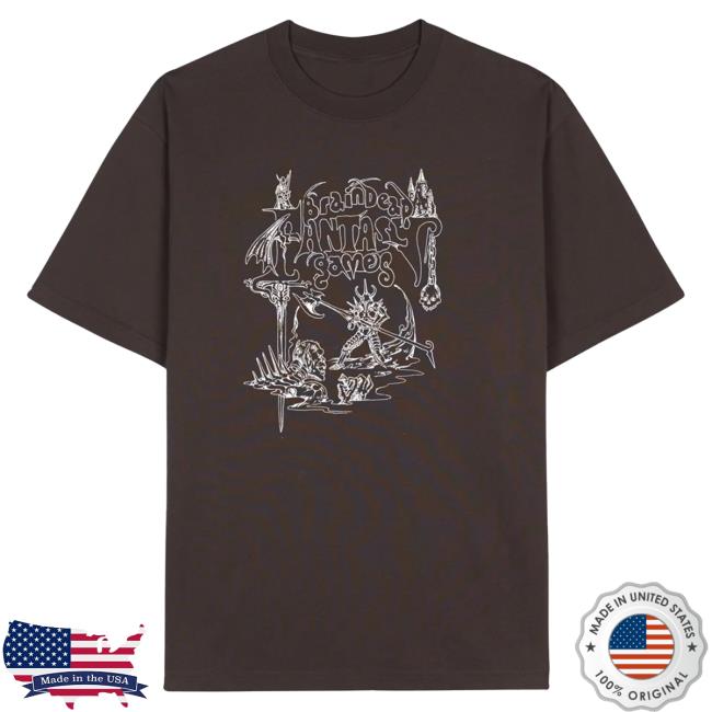 Official Brain Dead Merch Store We Are Brain Dead Bog Battler Attractive Shirt Brain Dead Apparel Clothing Shop BrainDead