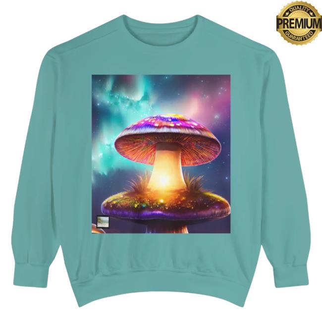 Beachwood Artisan Space Dreamy Pullover Sweatshirt Seafoam