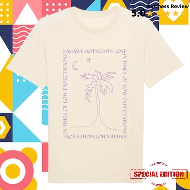 Sahara Hotnights Merch Sahara Hotnights Palm Tee Shirt