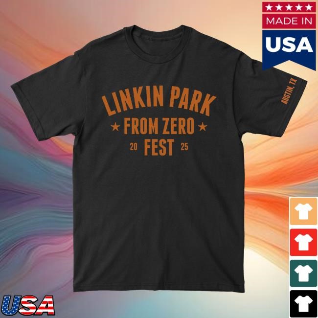 Linkin Park LP ATX Fest 2025 Black Tees LinkinPark