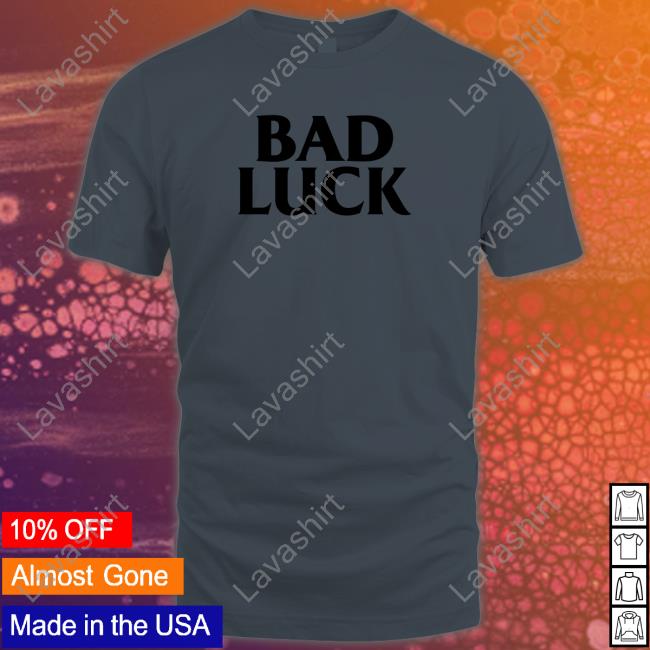 Official Wasteland Bad Luck Shirt Tee Shirt