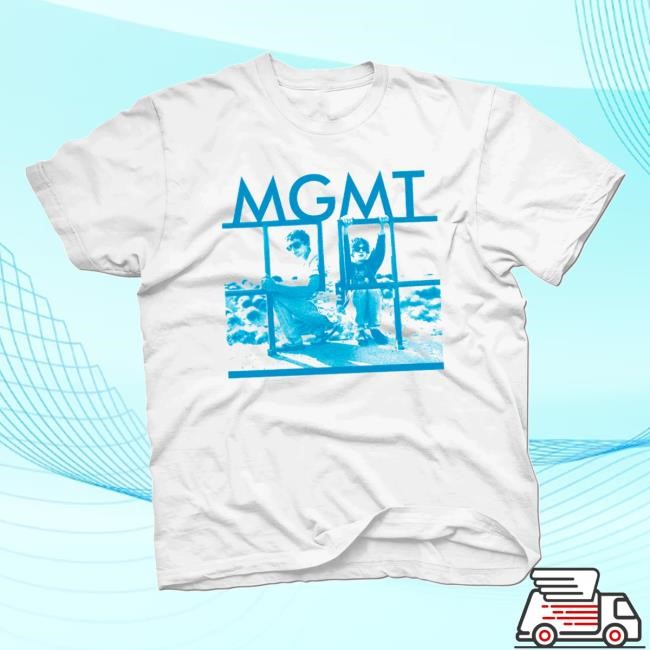 MGMT Official Merch Store MGMT Photo Short Sleeve Tee Bingo Clothing Shop Apparel
