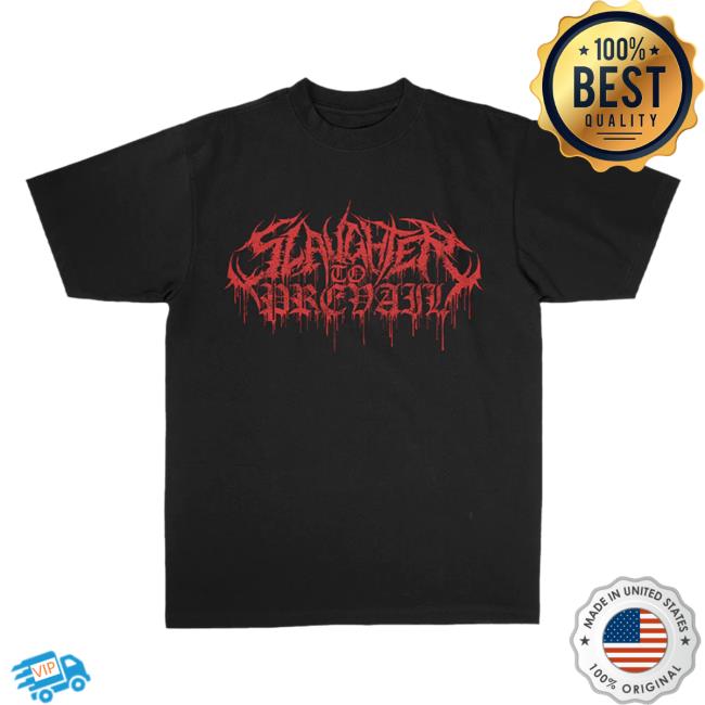 Sumerian Records – Sumerian Merch Slaughter To Prevail - "Bloodshed" Black Tees