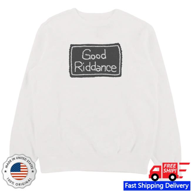 Official Gracie Abrams Merch Store Gracie Abrams Good Riddance Crochet Hoody GracieAbrams